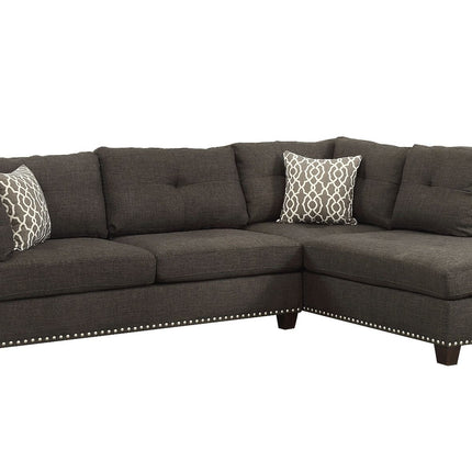 Laurissa - Sectional Sofa & Ottoman (2 Pillows) ACME 