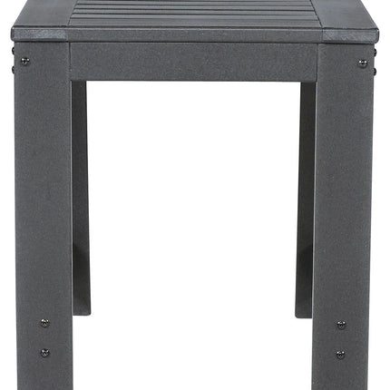 Amora - Charcoal Gray - Square End Table Signature Design by Ashley® 