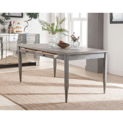 Ornat - Dining Table - Gray Oak & Antique Gray - Tony's Home Furnishings