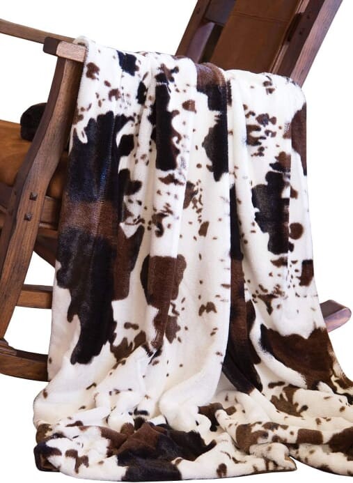 Cowhide Throw