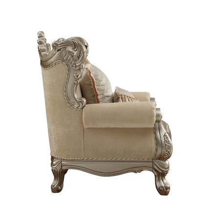 Ranita - Chair - Fabric & Champagne ACME 