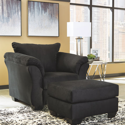 Darcy - Chair With Ottoman Signature Design by Ashley® 