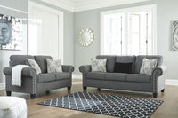 Thumbnail for Agleno - Charcoal - Sofa - Tony's Home Furnishings