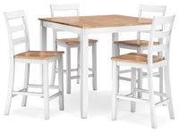 Thumbnail for Gesthaven - Dining Room Counter Table Set - Tony's Home Furnishings