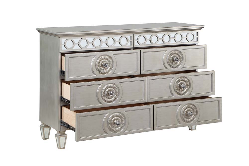 Varian - Dresser - Silver & Mirrored Finish ACME 