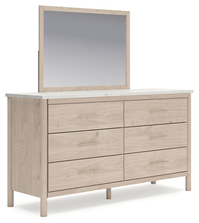 Cadmori - Two-tone - Dresser And Mirror - Tony's Home Furnishings