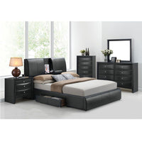Kofi - Bed w/Storage - Tony's Home Furnishings