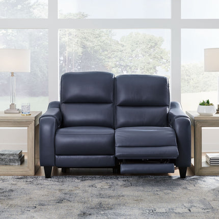 Mercomatic - Power Reclining Loveseat With Adj Headrest Signature Design by Ashley® 