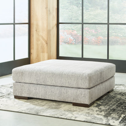 Regent Park - Pewter - Oversized Accent Ottoman Ashley Furniture 