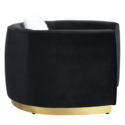 Achelle - Sofa - Black Velvet ACME 