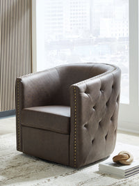 Brentlow - Swivel Accent Chair - Tony's Home Furnishings