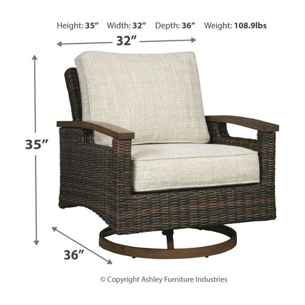 Paradise Trail - Medium Brown - 3 Pc. - Lounge Set Signature Design by Ashley® 