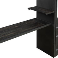 Cargo - Twin Bed - Gunmetal Finish - Tony's Home Furnishings