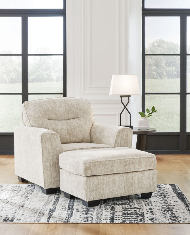 Lonoke - Chair And A Half, Ottoman Signature Design by Ashley® 