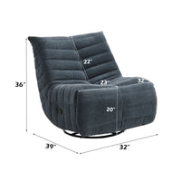 Talmon - Recliner With Swivel - Tony's Home Furnishings