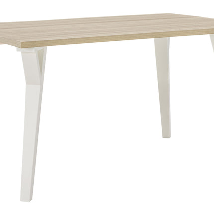 Grannen - White - Rectangular Dining Room Table Signature Design by Ashley® 