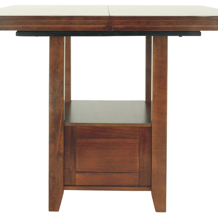 Ralene - Medium Brown - Rectangular Dining Room Counter Extension Table Signature Design by Ashley® 