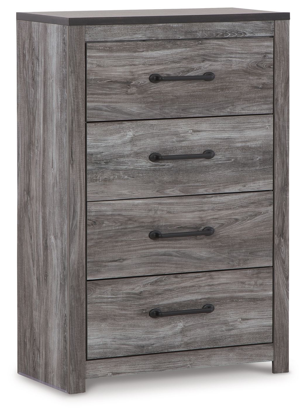 Bronyan - Dark Gray - Four Drawer Chest Signature Design by Ashley® 