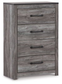 Bronyan - Dark Gray - Four Drawer Chest Signature Design by Ashley® 