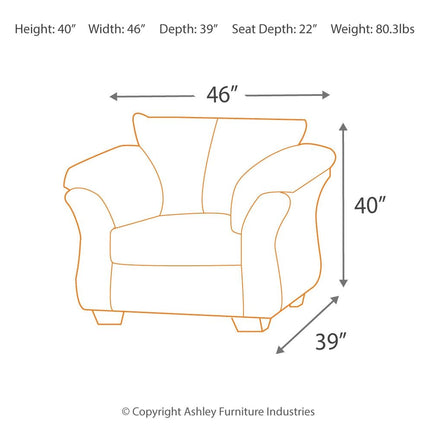 Darcy - Arm Chair Ashley Furniture 