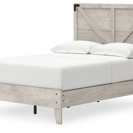 Shawburn - Platform Bed With Crossbuck Panel Headboard Signature Design by Ashley® 