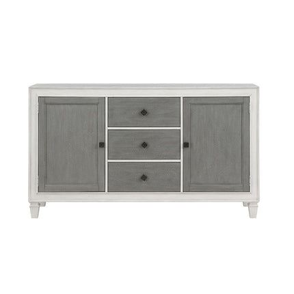 Katia - Server - Rustic Gray & Weathered White ACME 