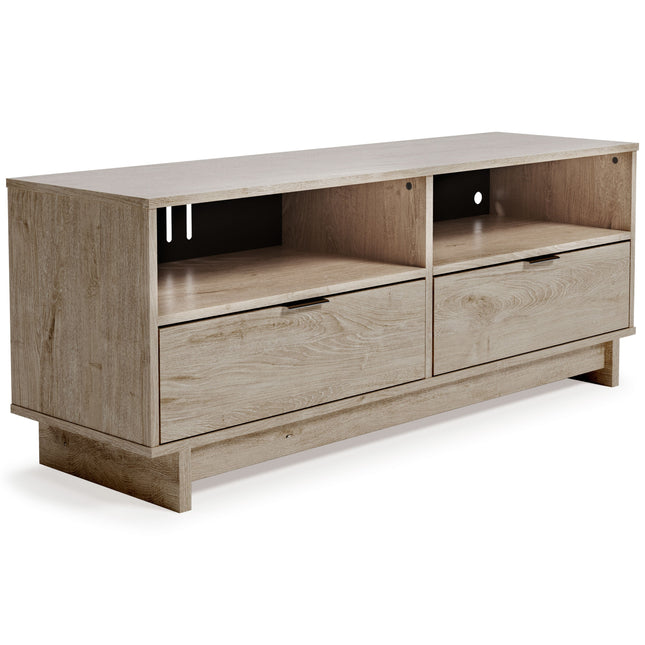 Oliah - Natural - Medium TV Stand Ashley Furniture 