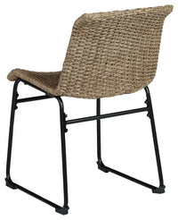 Thumbnail for Amaris - Brown / Black - Chair (Set of 2) Ashley Furniture 