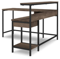 Thumbnail for Arlenbry - Gray - L-desk With Storage - Tony's Home Furnishings