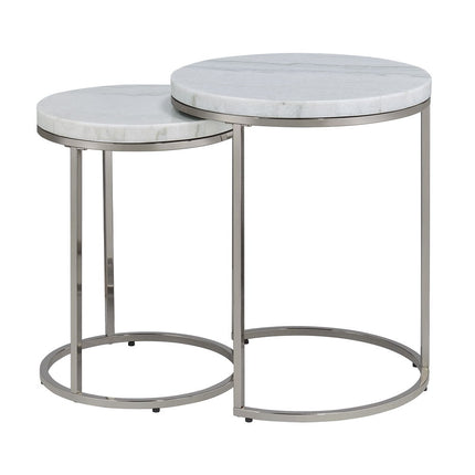 Zaidee - Nesting Table Set - Nickel ACME 