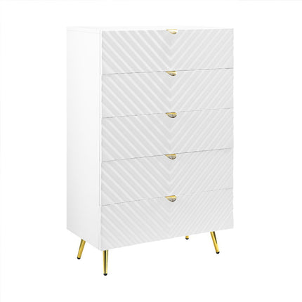 Gaines - Chest - White High - Tony's Home Furnishings