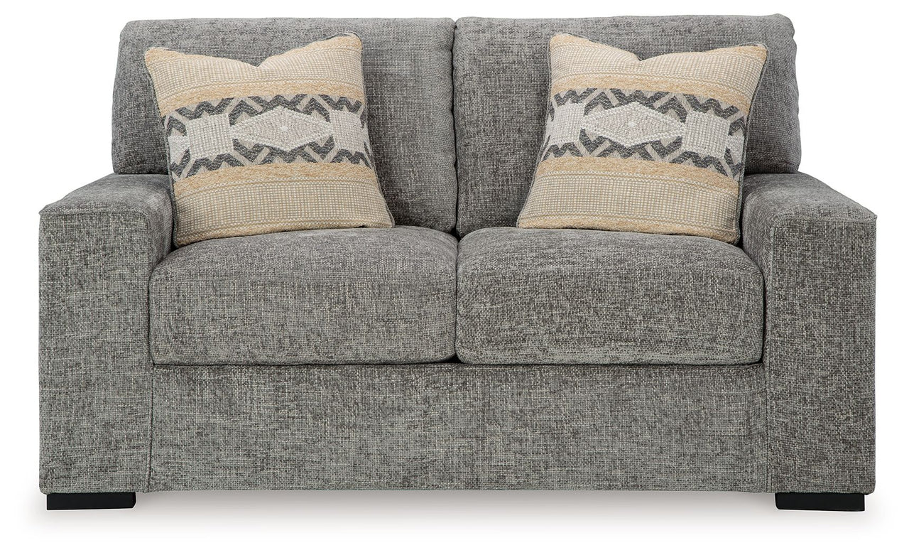 Dunmor - Graphite - Loveseat Signature Design by Ashley® 
