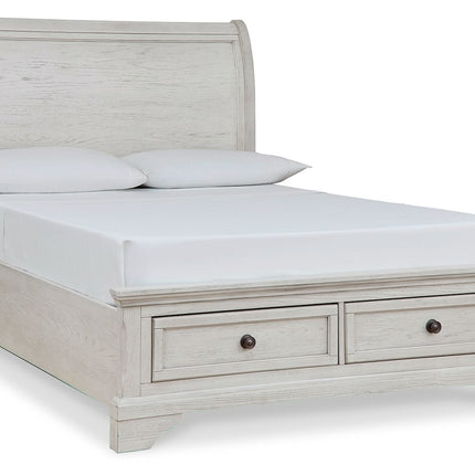 Robbinsdale - Sleigh Bed Signature Design by Ashley® 