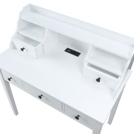 Agia - Desk - White Finish ACME 