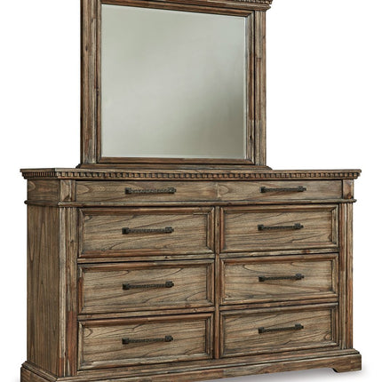 Markenburg - Brown - Dresser, Mirror Signature Design by Ashley® 