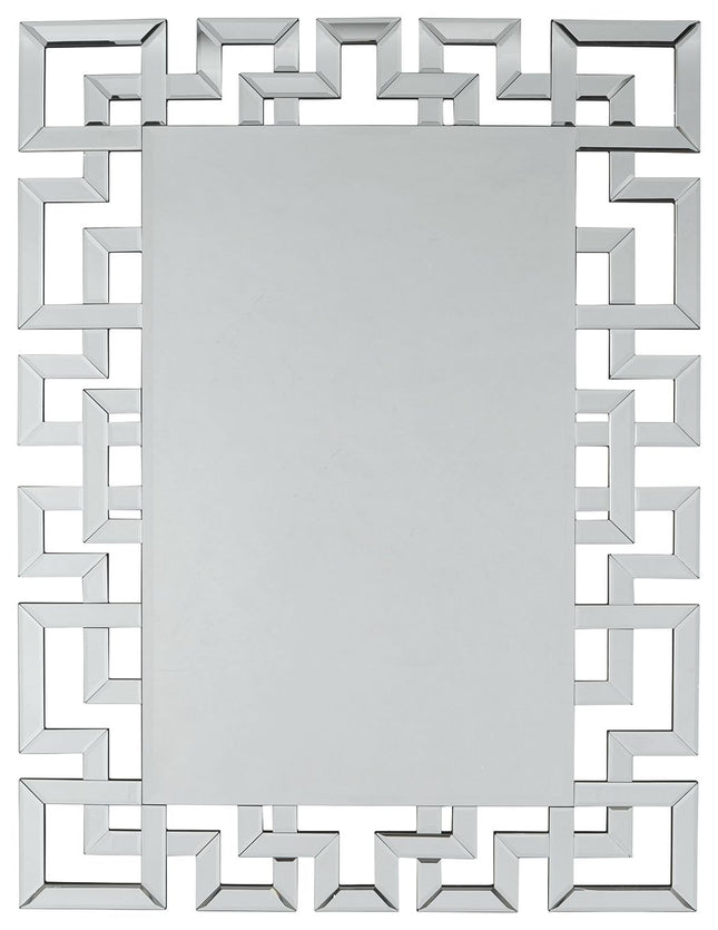 Jasna - Metallic - Accent Mirror Ashley Furniture 