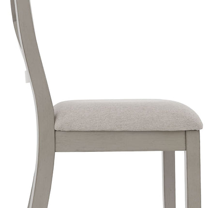 Parellen - Gray - Dining Uph Side Chair (Set of 2) Signature Design by Ashley® 