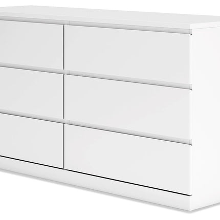 Onita - White - Six Drawer Dresser Signature Design by Ashley® 