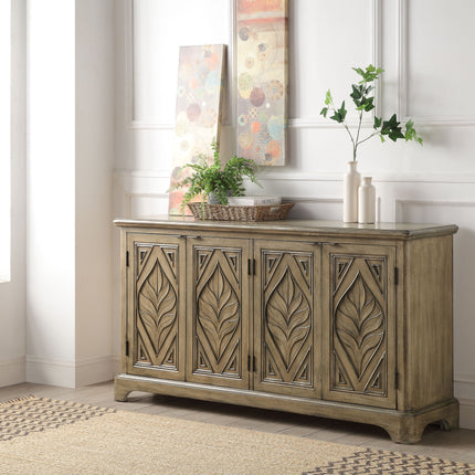 Orana - Accent Table - Oak Finish - Tony's Home Furnishings