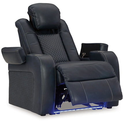 Fyne-dyme - Power Recliner/Adj Headrest Signature Design by Ashley® 