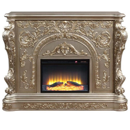 Zabrina - Fireplace - Antique Silver Finish - 49.5" ACME 