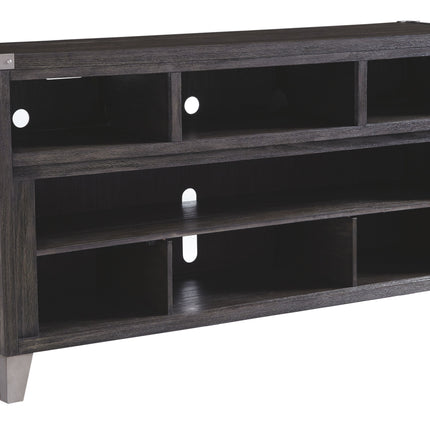 Todoe - Gray - LG TV Stand W/Fireplace Option Ashley Furniture 