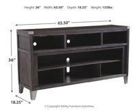Thumbnail for Todoe - Gray - LG TV Stand W/Fireplace Option - Tony's Home Furnishings