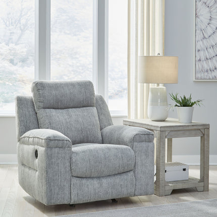 Buntington - Pewter - Rocker Recliner Benchcraft® 