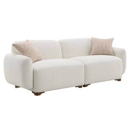 Darius - Sofa With 2 Pillows - Beige Boucle ACME 