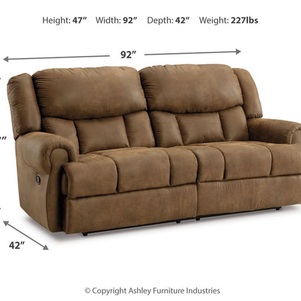 Boothbay - 2 Seat Reclining Sofa Signature Design by Ashley® 