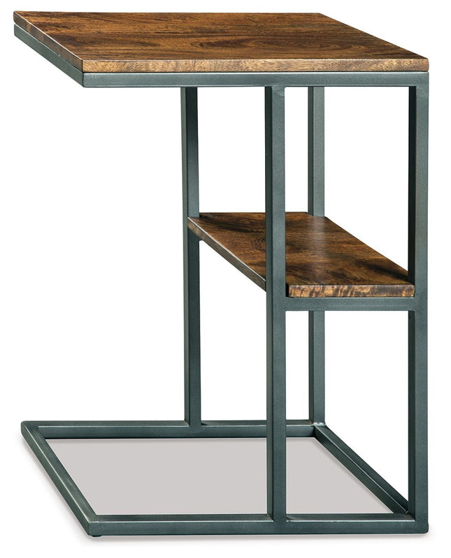 Forestmin - Natural / Black - Accent Table Ashley Furniture 