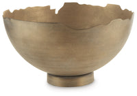 Thumbnail for Maura - Antique Gold Finish - Bowl - Tony's Home Furnishings