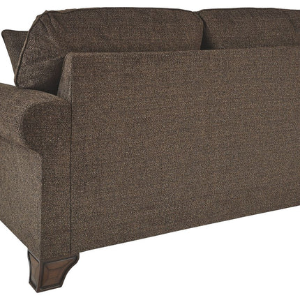 Miltonwood - Teak - Loveseat Ashley Furniture 