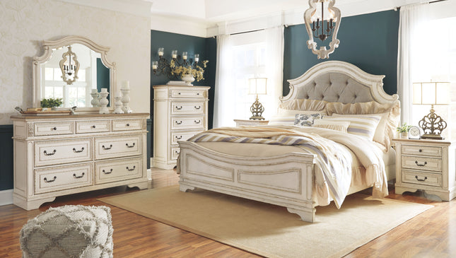 Realyn - Upholstered Panel Bed Signature Design by Ashley® 